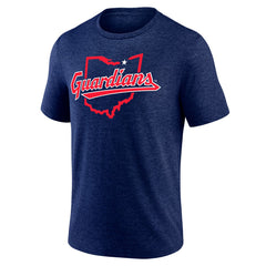Cleveland Guardians State Guard Tri-Blend T-Shirt - MLB