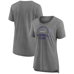 Colorado Rockies Women's Selected First Tri-Blend T-Shirt - MLB