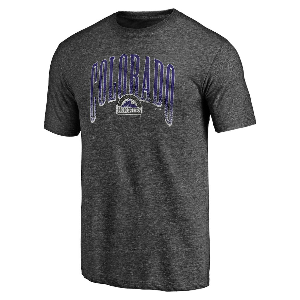 Colorado Rockies Line Corps Tri-Blend T-Shirt - MLB