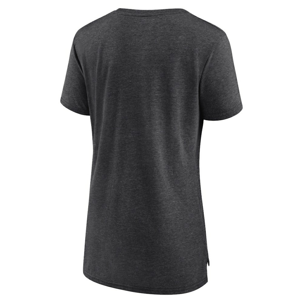 Colorado Rockies Women's Weathered Official Logo Tri-Blend T-Shirt - MLB