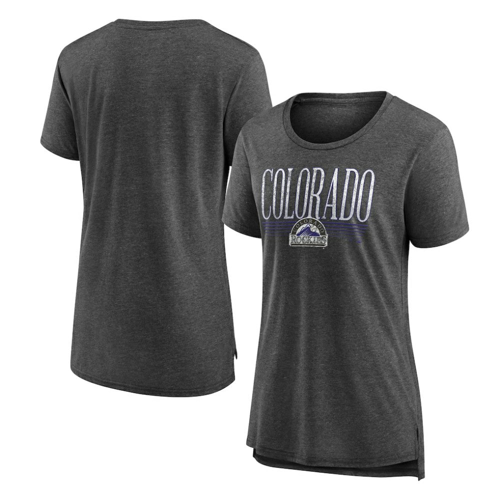 Colorado Rockies Women's Toppler Tri-Blend T-Shirt - MLB