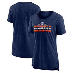 Detroit Tigers Women's Power Swing Tri-Blend T-Shirt - MLB