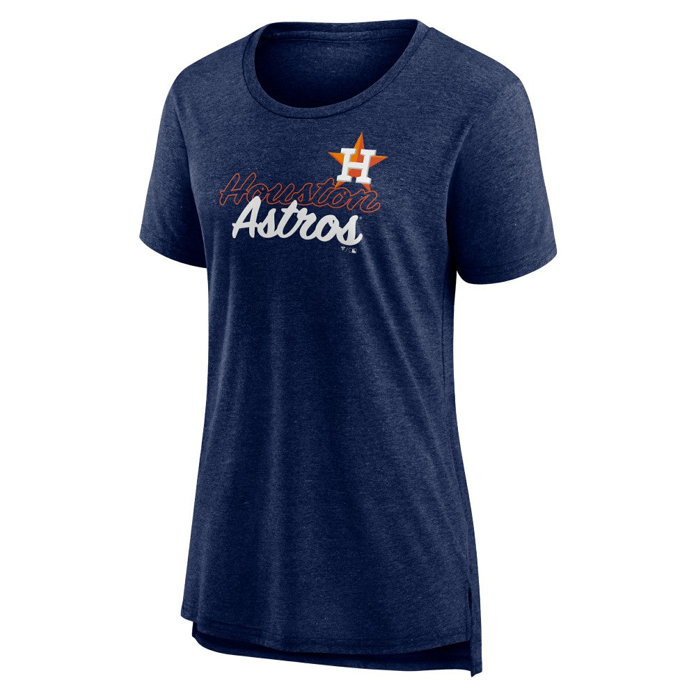 Houston Astros Women's Practice Time Tri-Blend T-Shirt - MLB