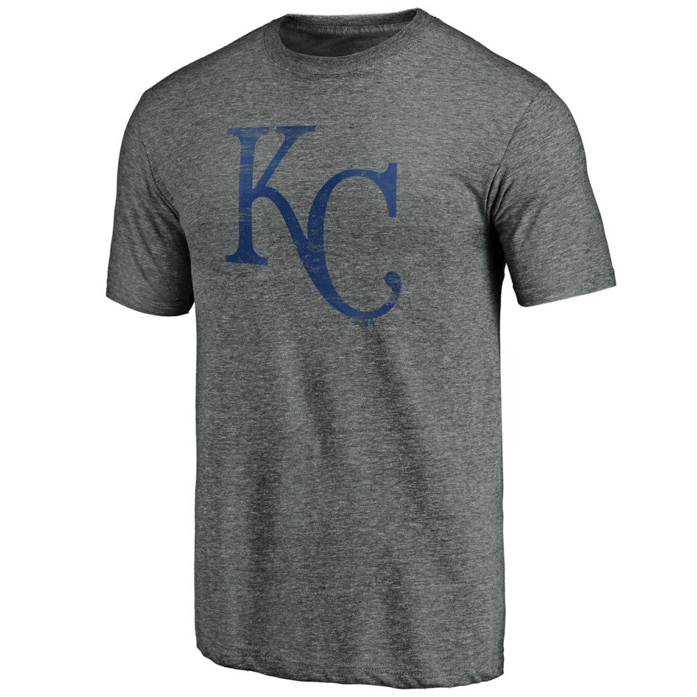 Kansas City Royals Weathered Official Logo Tri-Blend T-Shirt - MLB