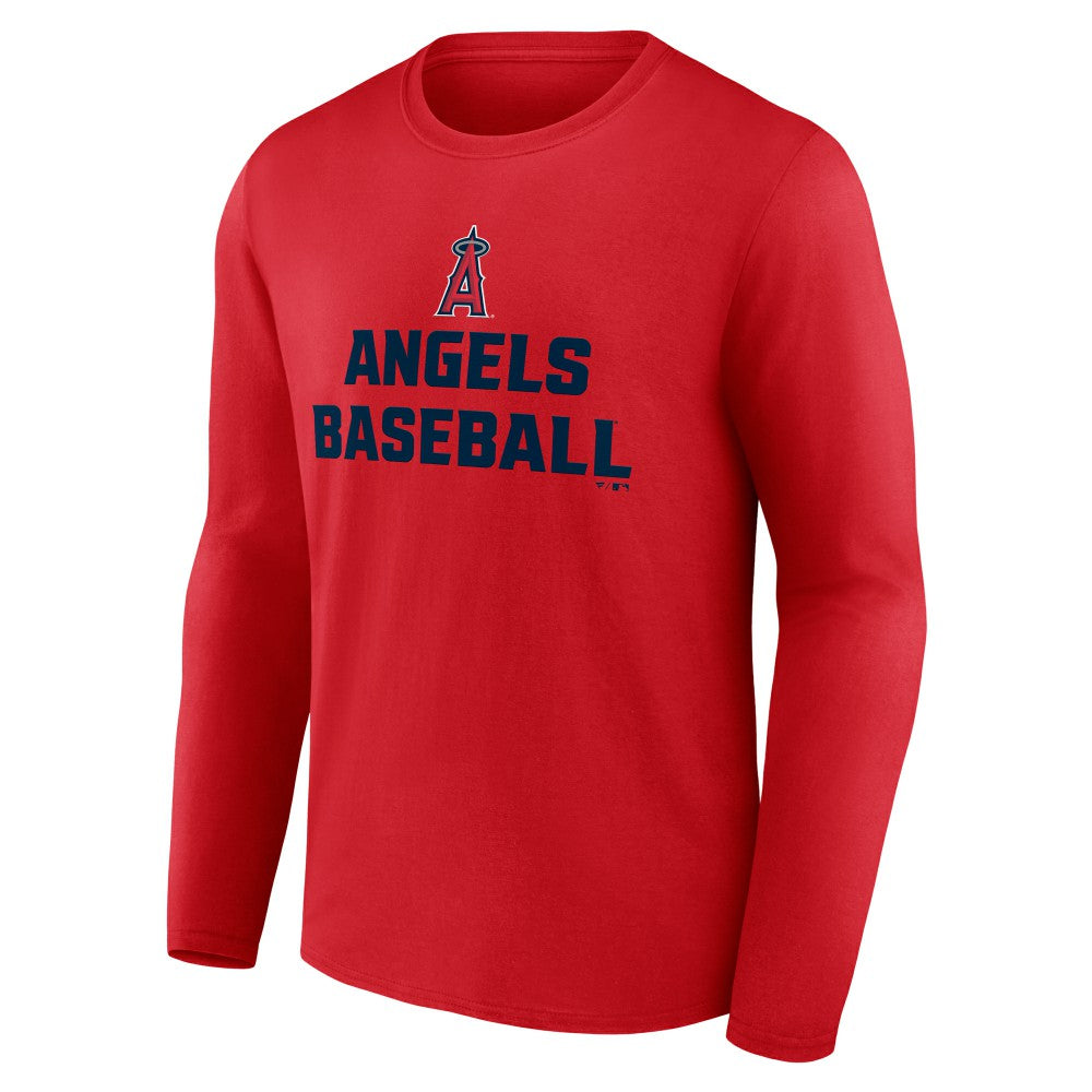 Los Angeles Angels Let's Go Long Sleeve T-Shirt - MLB