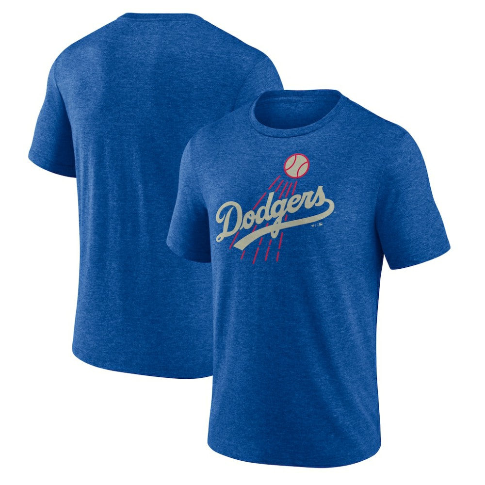 Los Angeles Dodgers Cooperstown Series Sweep Tri-Blend T-Shirt - MLB