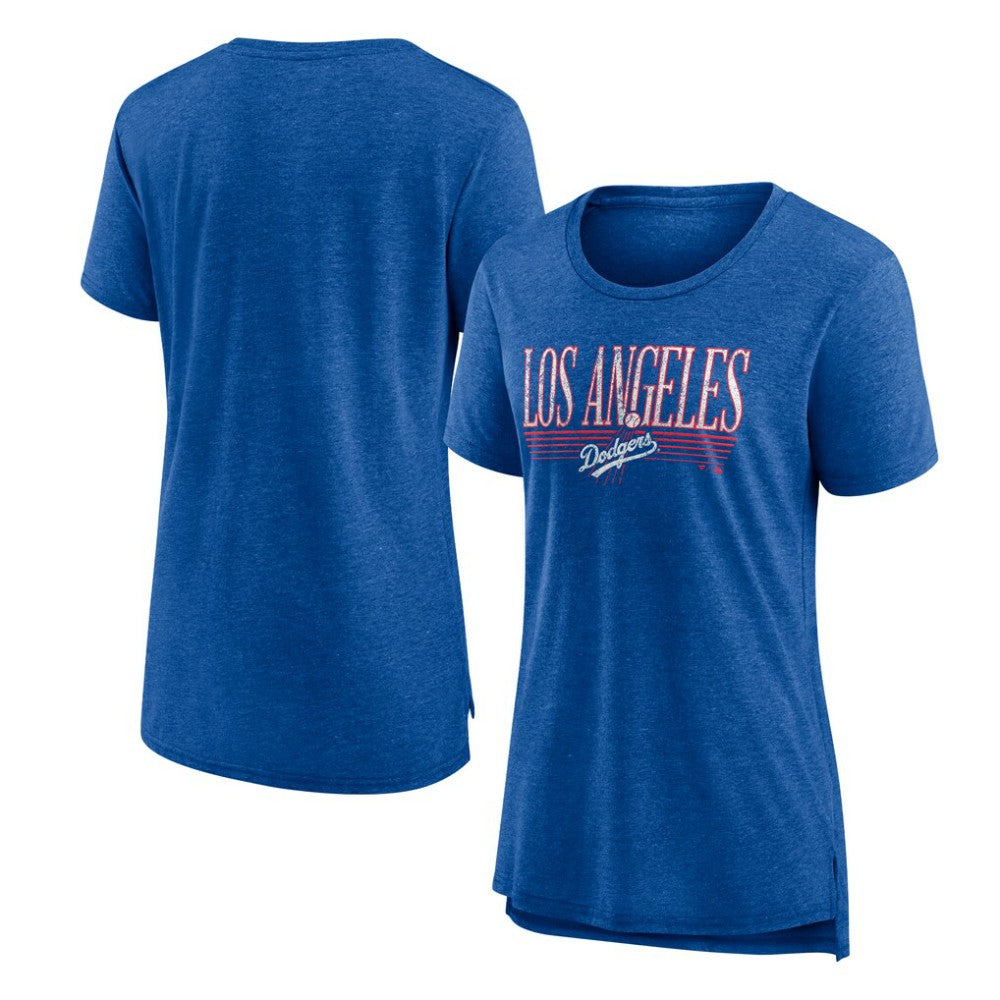 Los Angeles Dodgers Women's Toppler Tri-Blend T-Shirt - MLB