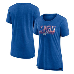 Los Angeles Dodgers Women's Toppler Tri-Blend T-Shirt - MLB