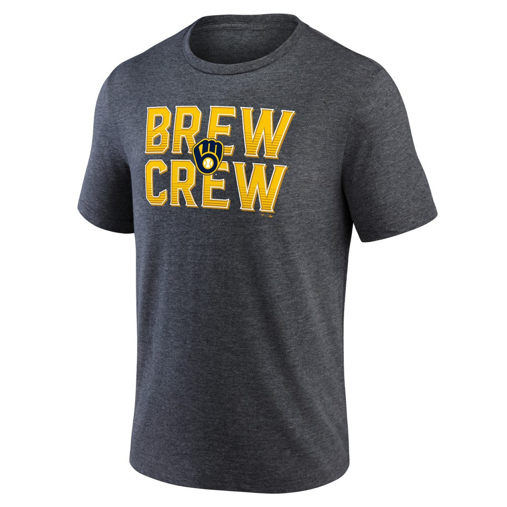Milwaukee Brewers Brew Crew Fancy Tri-Blend T-Shirt - MLB