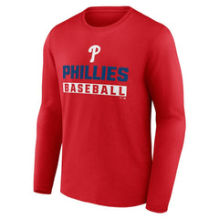 Philadelphia Phillies Let's Go Long Sleeve T-Shirt - MLB