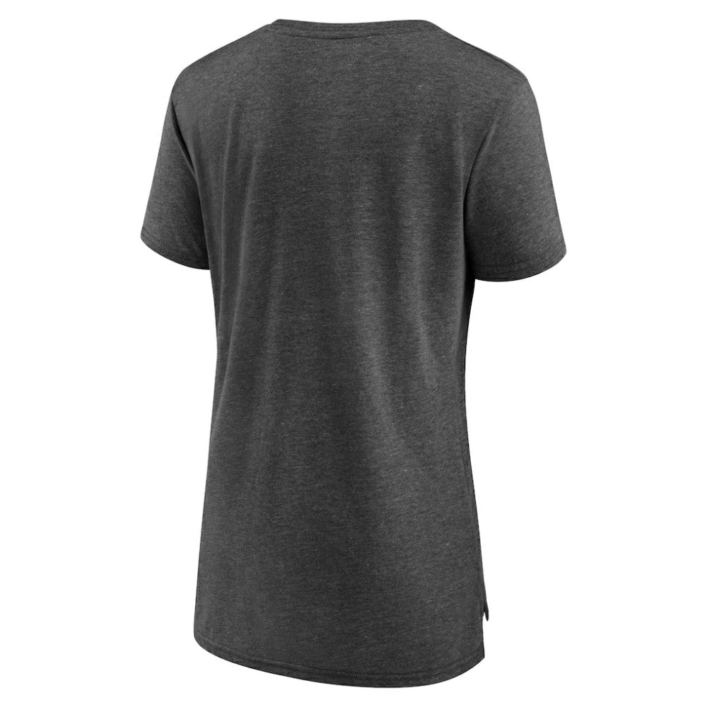 Pittsburgh Pirates Women's Weathered Official Logo Tri-Blend T-Shirt - MLB