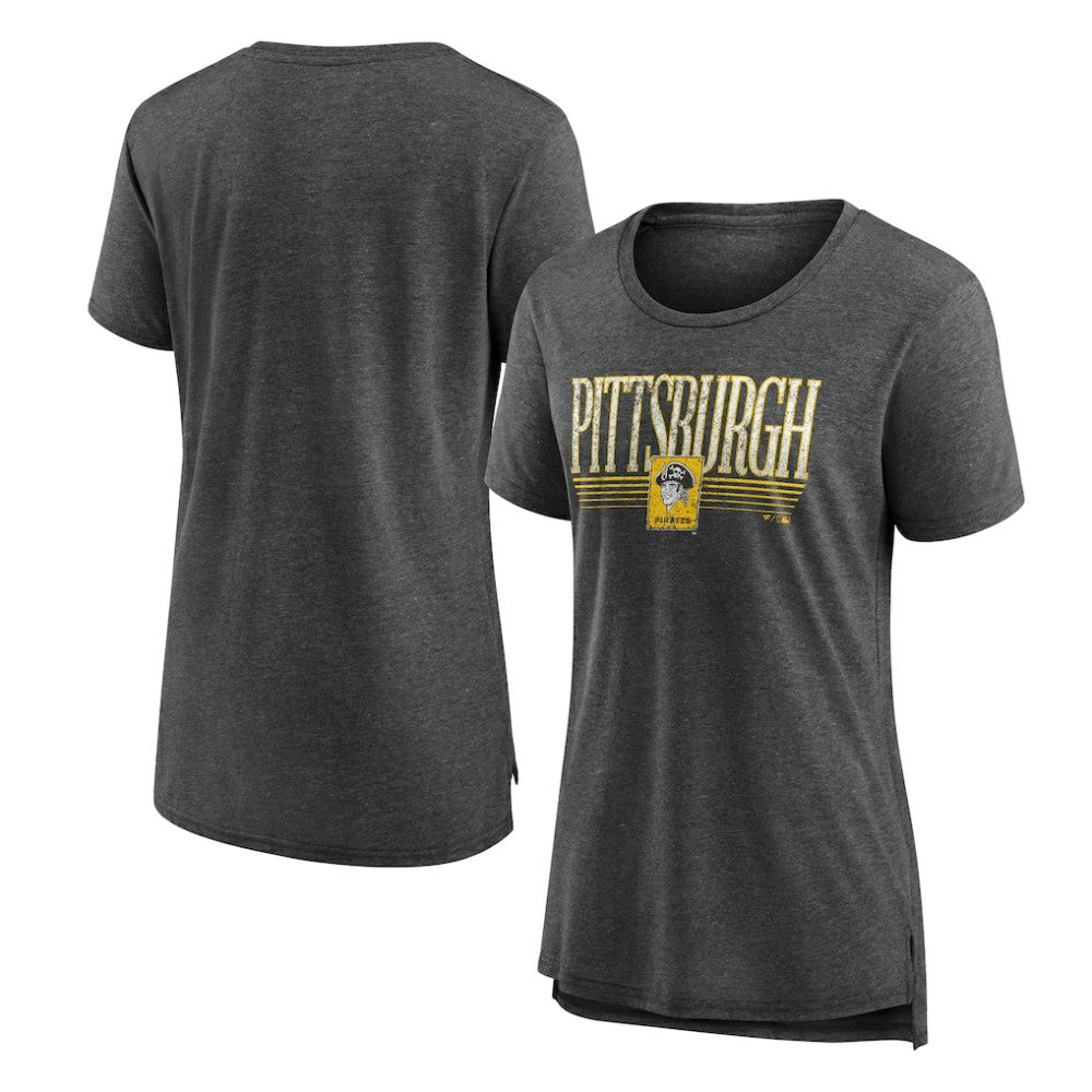 Pittsburgh Pirates Women's Toppler Tri-Blend T-Shirt - MLB