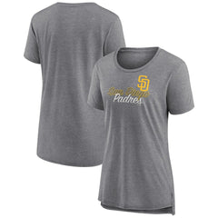 San Diego Padres Women's Practice Time Tri-Blend T-Shirt - MLB