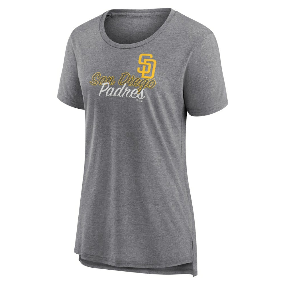 San Diego Padres Women's Practice Time Tri-Blend T-Shirt - MLB