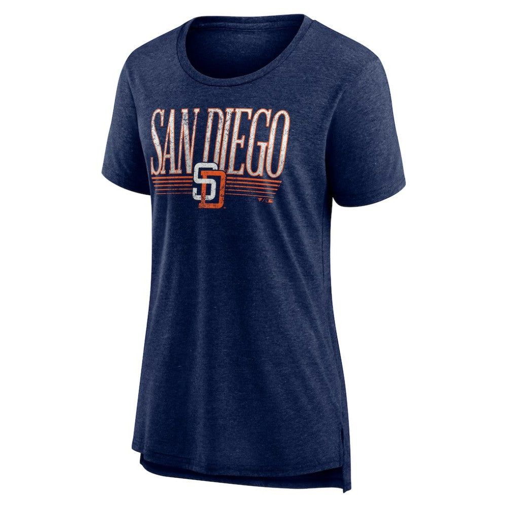 San Diego Padres Women's Toppler Tri-Blend T-Shirt - MLB