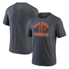 San Francisco Giants Bay City Baseball Tri-Blend T-Shirt - MLB