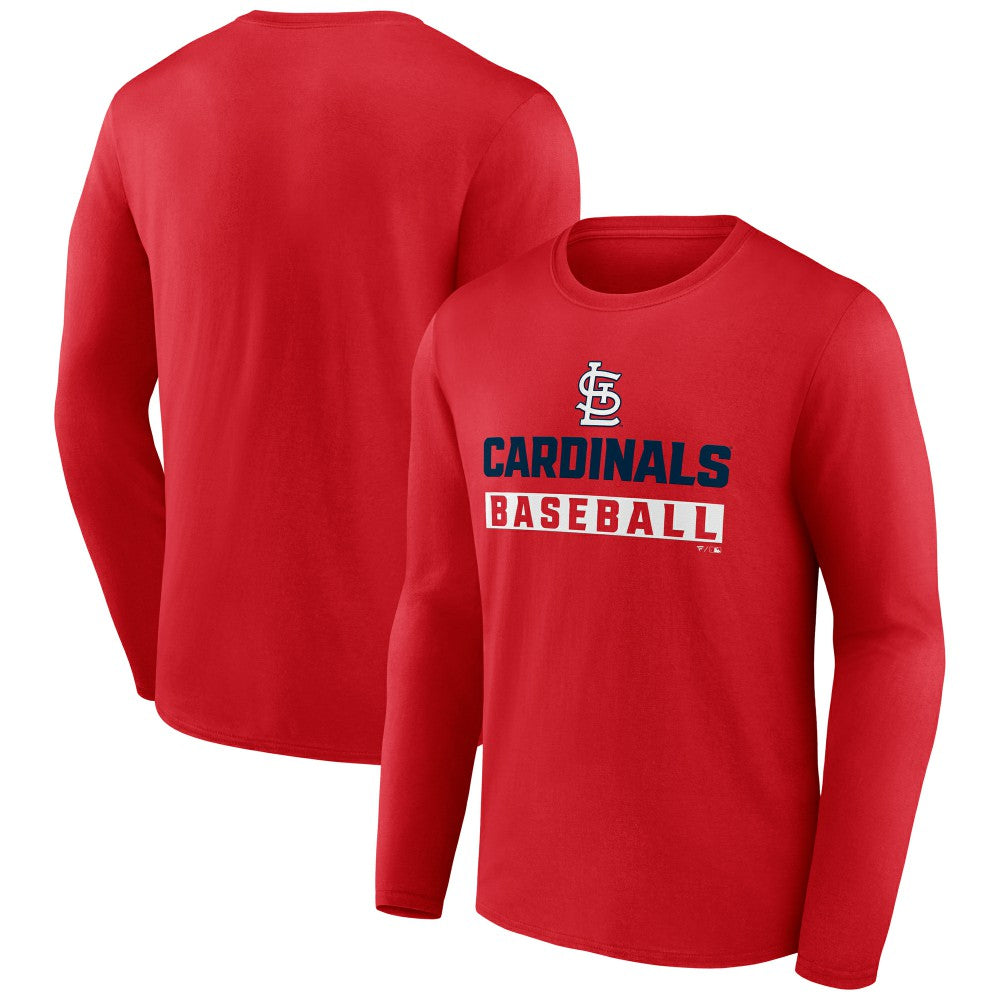 St. Louis Cardinals Let's Go Long Sleeve T-Shirt - MLB