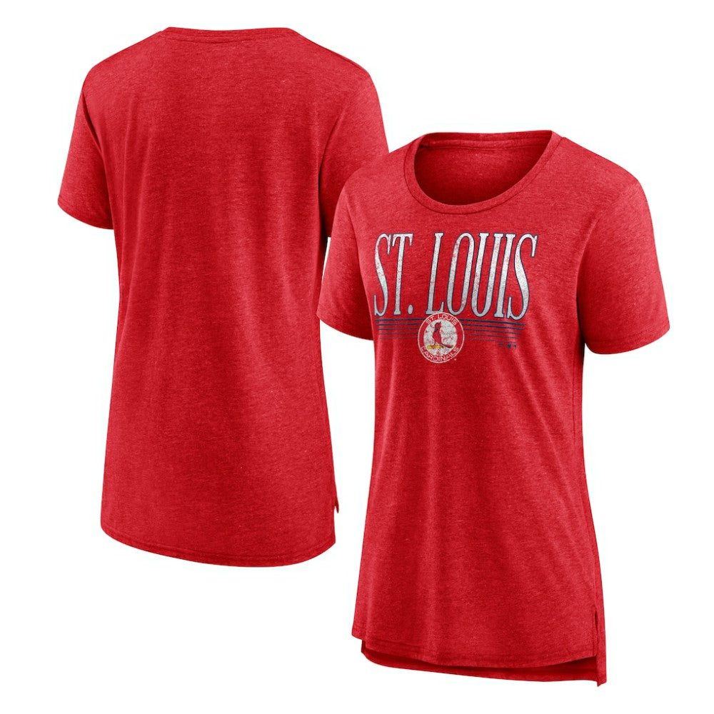 St. Louis Cardinals Women's Toppler Tri-Blend T-Shirt - MLB