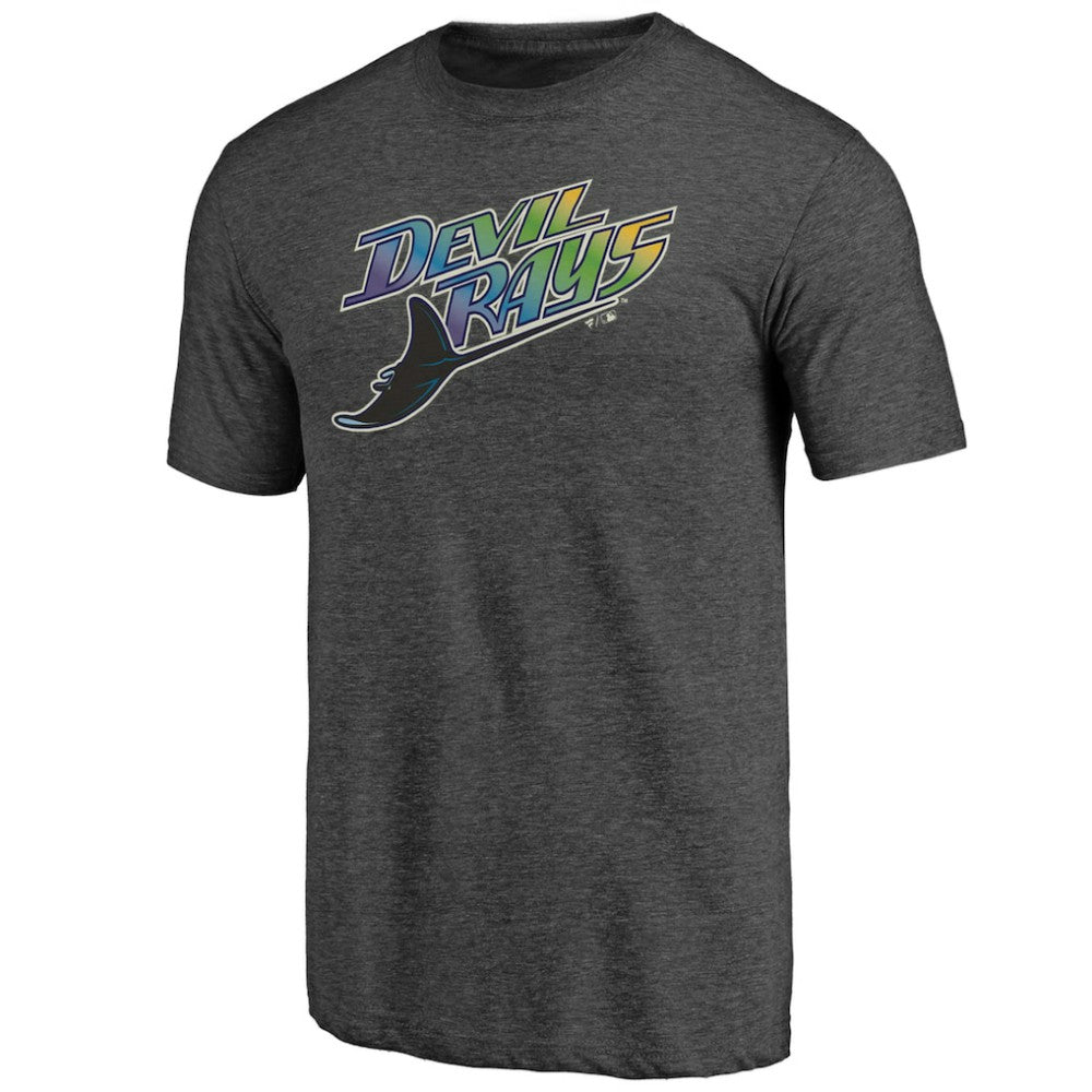 Tampa Bay Rays Cooperstown Official Logo Tri-Blend T-Shirt - MLB