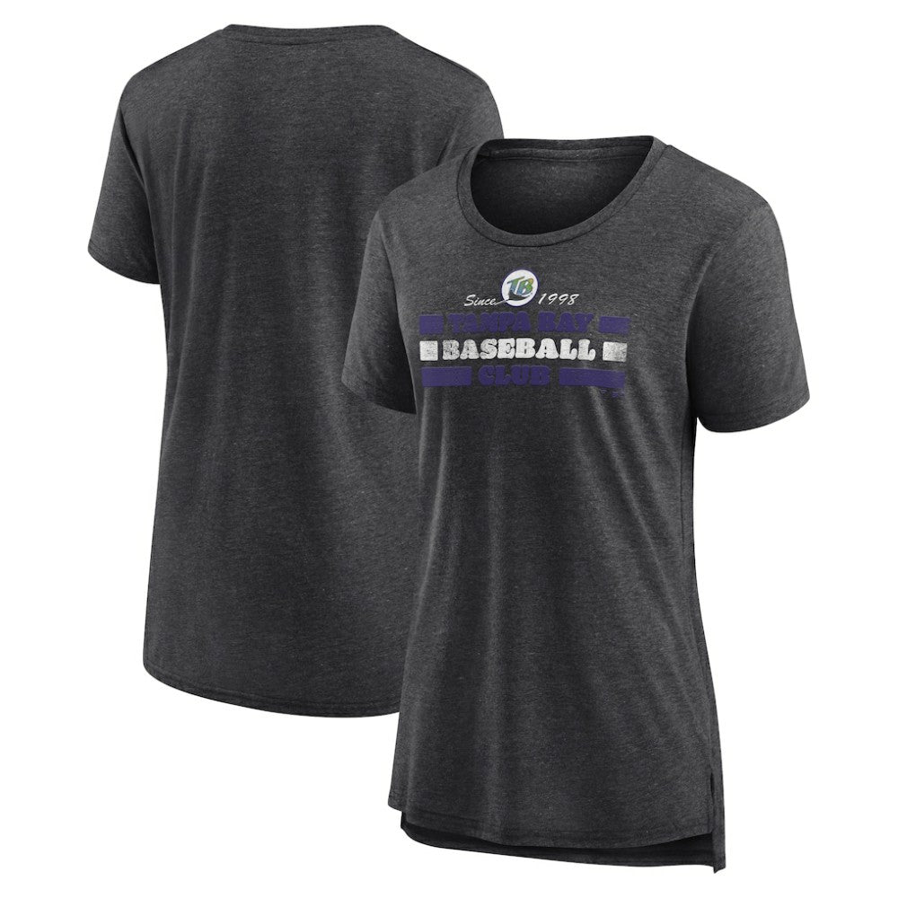 Tampa Bay Rays Women's Power Swing Tri-Blend T-Shirt - MLB
