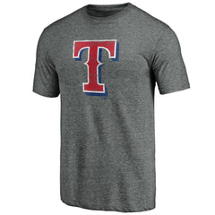 Texas Rangers Weathered Official Logo Tri-Blend T-Shirt - MLB