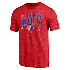 Texas Rangers Line Corps Tri-Blend T-Shirt - MLB