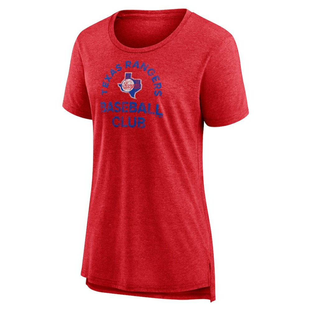 Texas Rangers Women's Selected First Tri-Blend T-Shirt - MLB