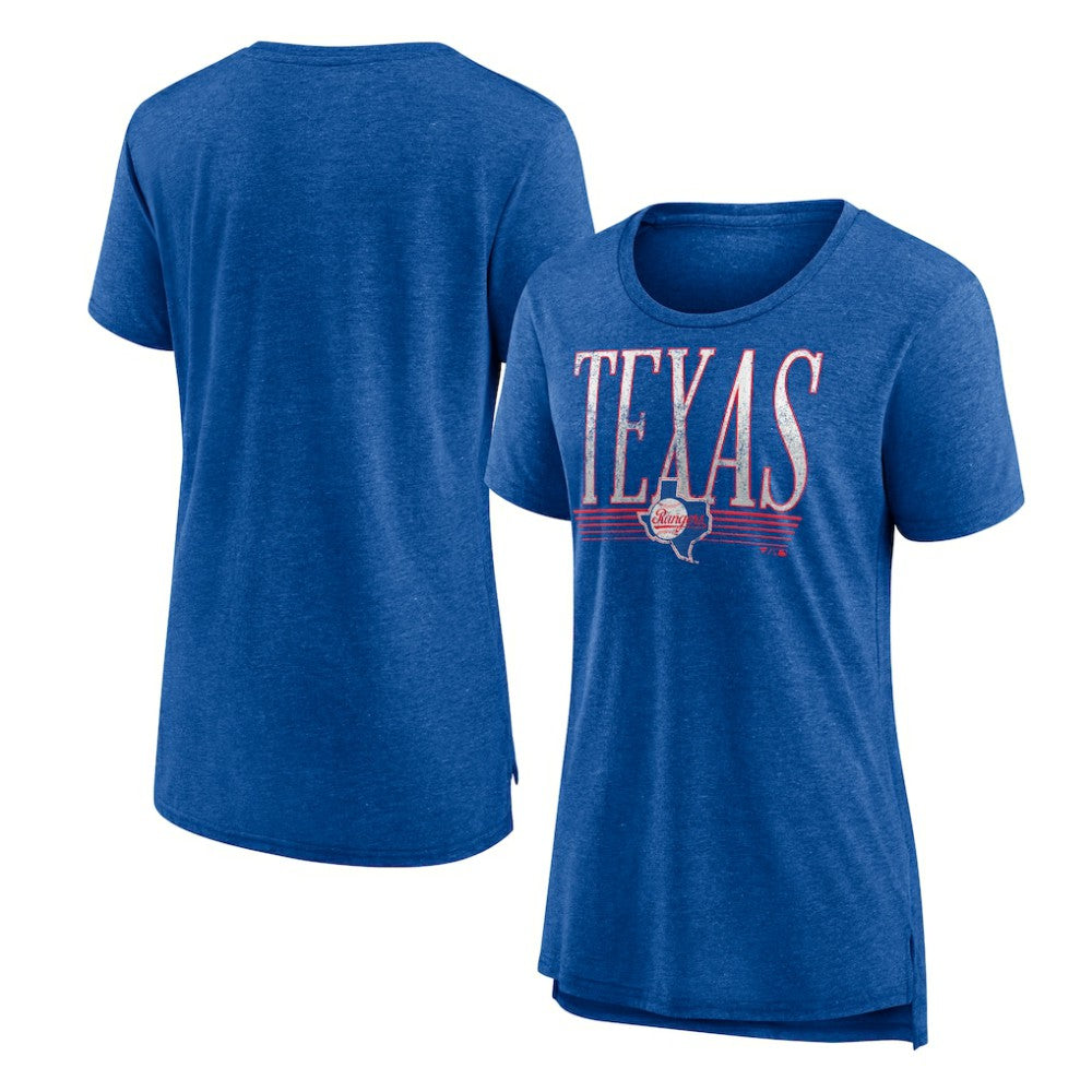 Texas Rangers Women's Toppler Tri-Blend T-Shirt - MLB