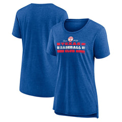 Texas Rangers Women's Power Swing Tri-Blend T-Shirt - MLB
