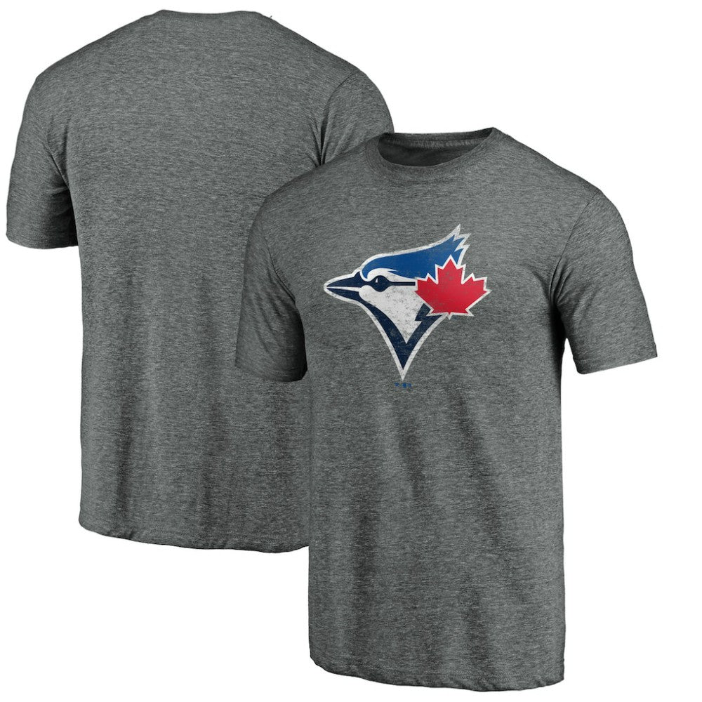 Toronto Blue Jays Weathered Official Logo Tri-Blend T-Shirt - MLB