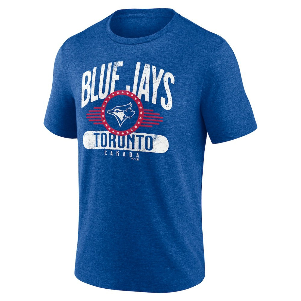 Toronto Blue Jays Badge of Honor Tri-Blend T-Shirt - MLB