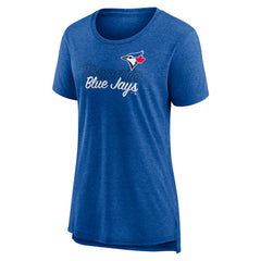 Toronto Blue Jays Women's Practice Time Tri-Blend T-Shirt - MLB