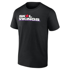 Minnesota Vikings Canada T-Shirt Black | NFL