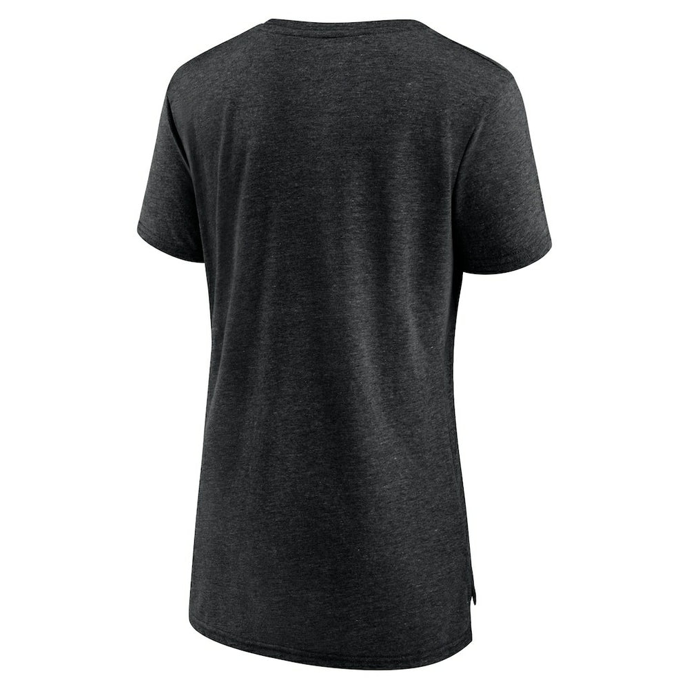 Pittsburgh Steelers Women's Steel City Tri-Blend T-Shirt Charcoal | NFL