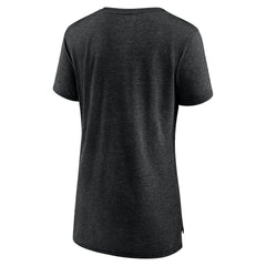 Pittsburgh Steelers Women's Steel City Tri-Blend T-Shirt Charcoal | NFL