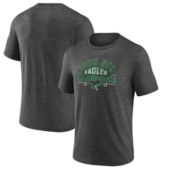 Philadelphia Eagles Old Fashioned Tri-Blend T-Shirt Charcoal | NFL