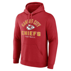 Kansas City Chiefs Between the Pylons Pullover Hoodie Red | NFL