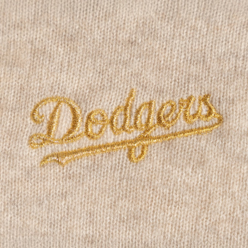 Los Angeles Dodgers Lusso Women's Beatriz Cashmere Pullover Hoodie - MLB