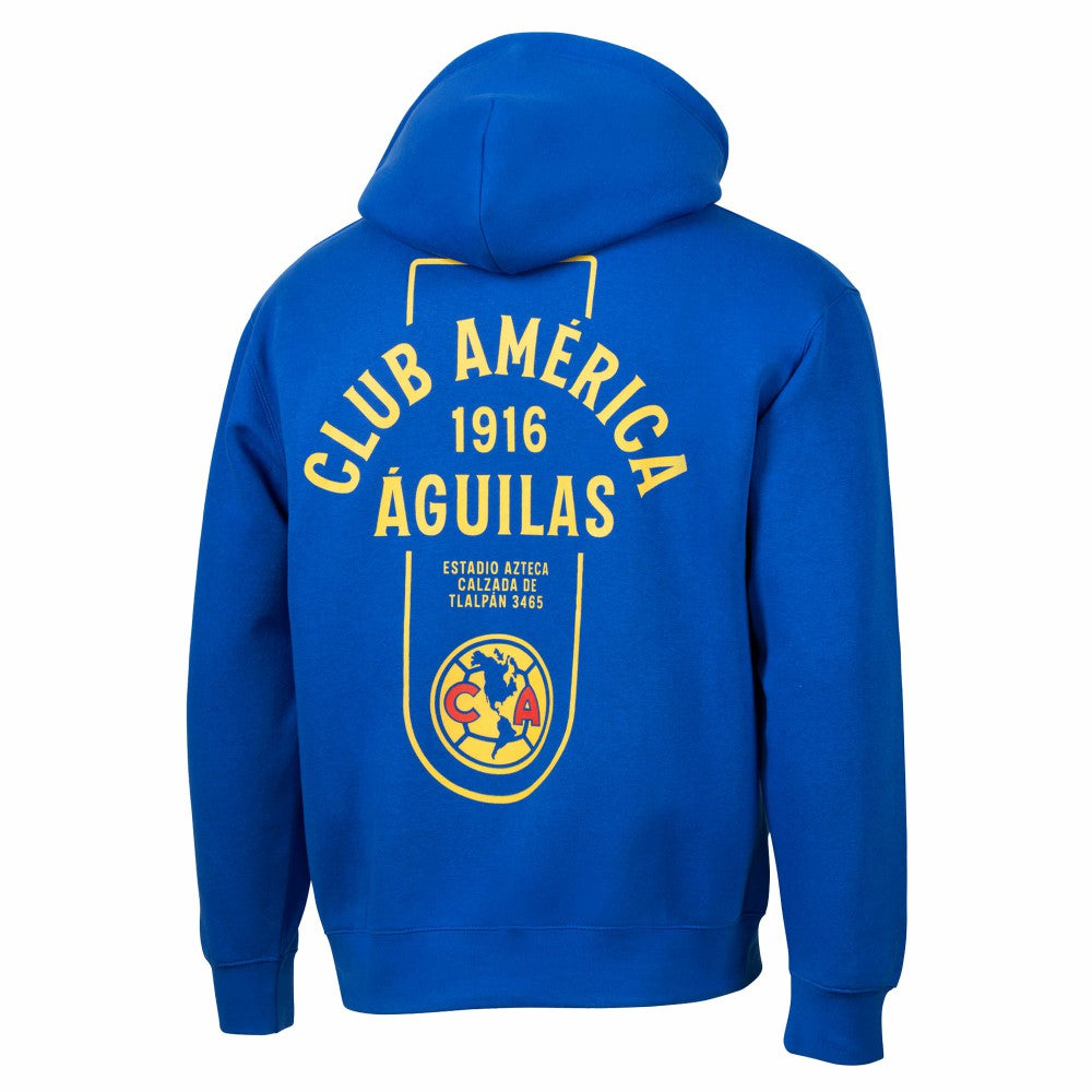 Club America Sport Design Sweden Streetwear Relaxed Pullover Hoodie Royal - FIFA World CUP