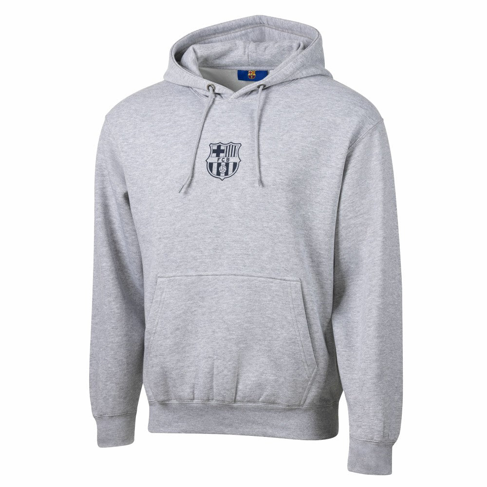 Barcelona Sport Design Sweden Streetwear Relaxed Pullover Hoodie Heather Gray - FIFA World CUP