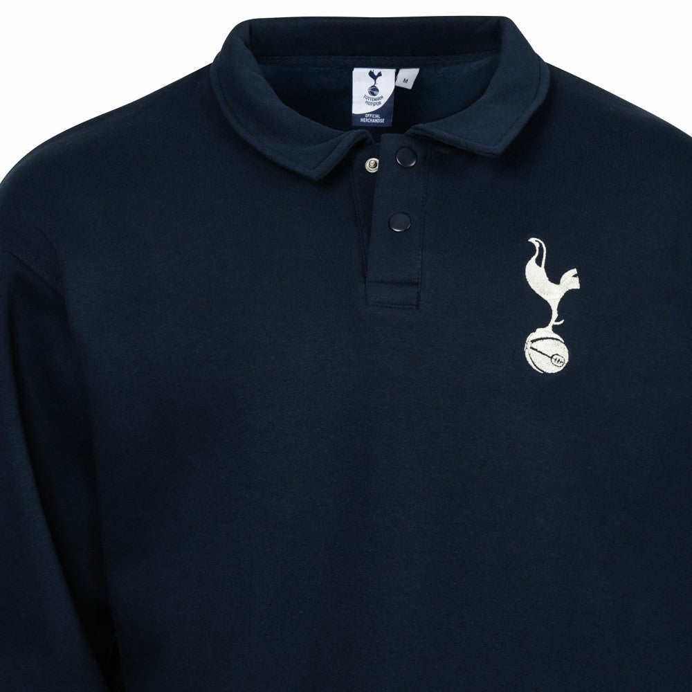 Tottenham Hotspur Sport Design Sweden Retro Relaxed Fleece Sweatshirt Navy - FIFA World CUP