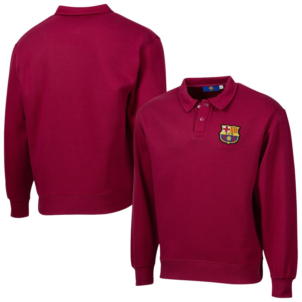 Barcelona Sport Design Sweden Retro Relaxed Fleece Sweatshirt Red - FIFA World CUP