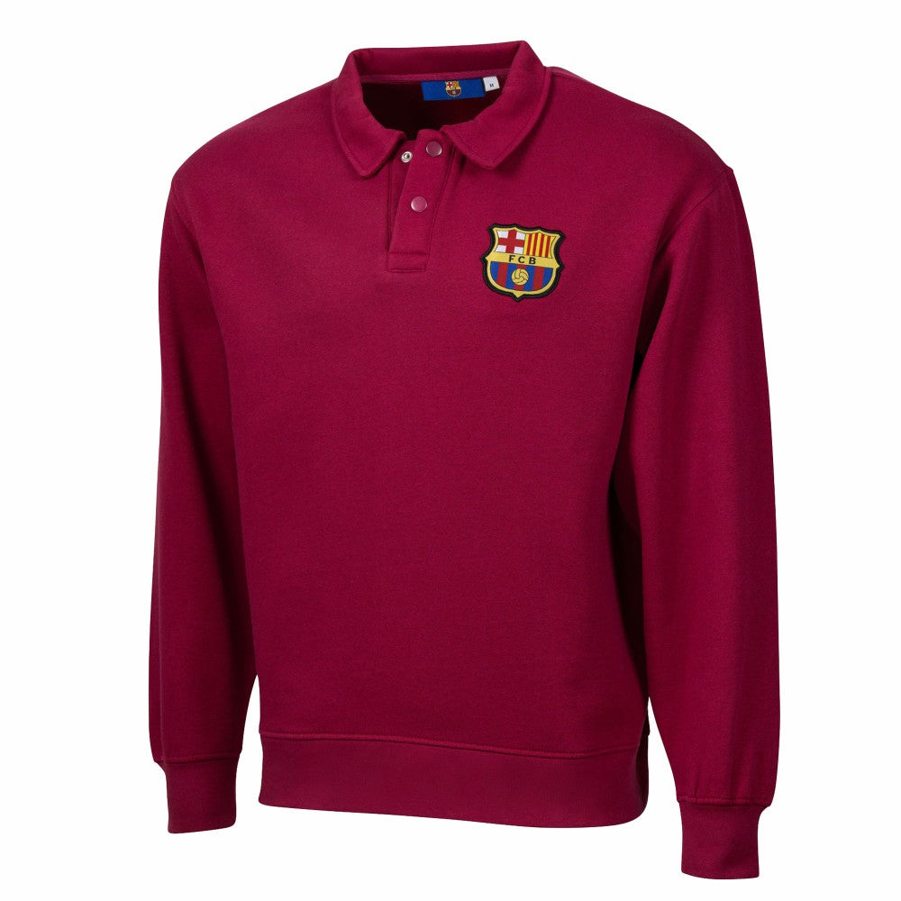 Barcelona Sport Design Sweden Retro Relaxed Fleece Sweatshirt Red - FIFA World CUP