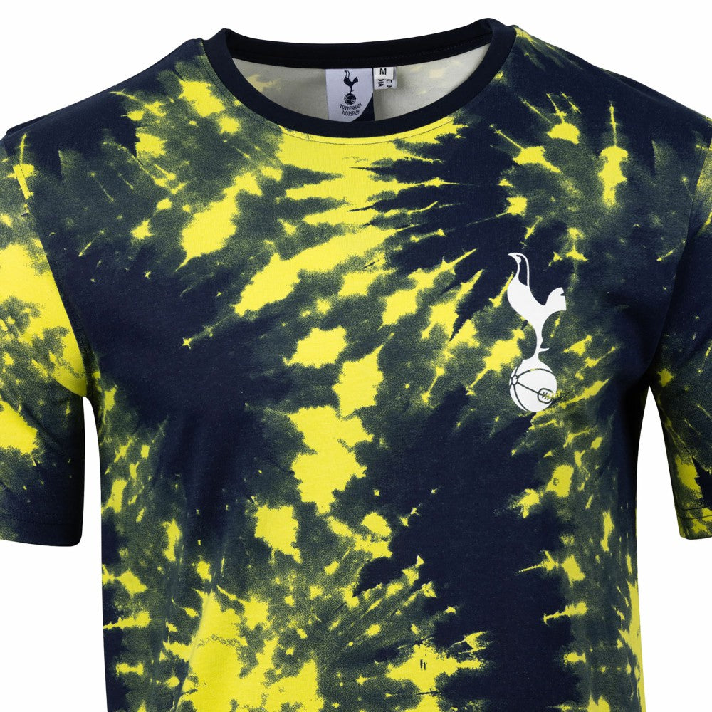 Tottenham Hotspur Sport Design Sweden Relaxed Time Out Tie-Dye T-Shirt Navy - FIFA World CUP