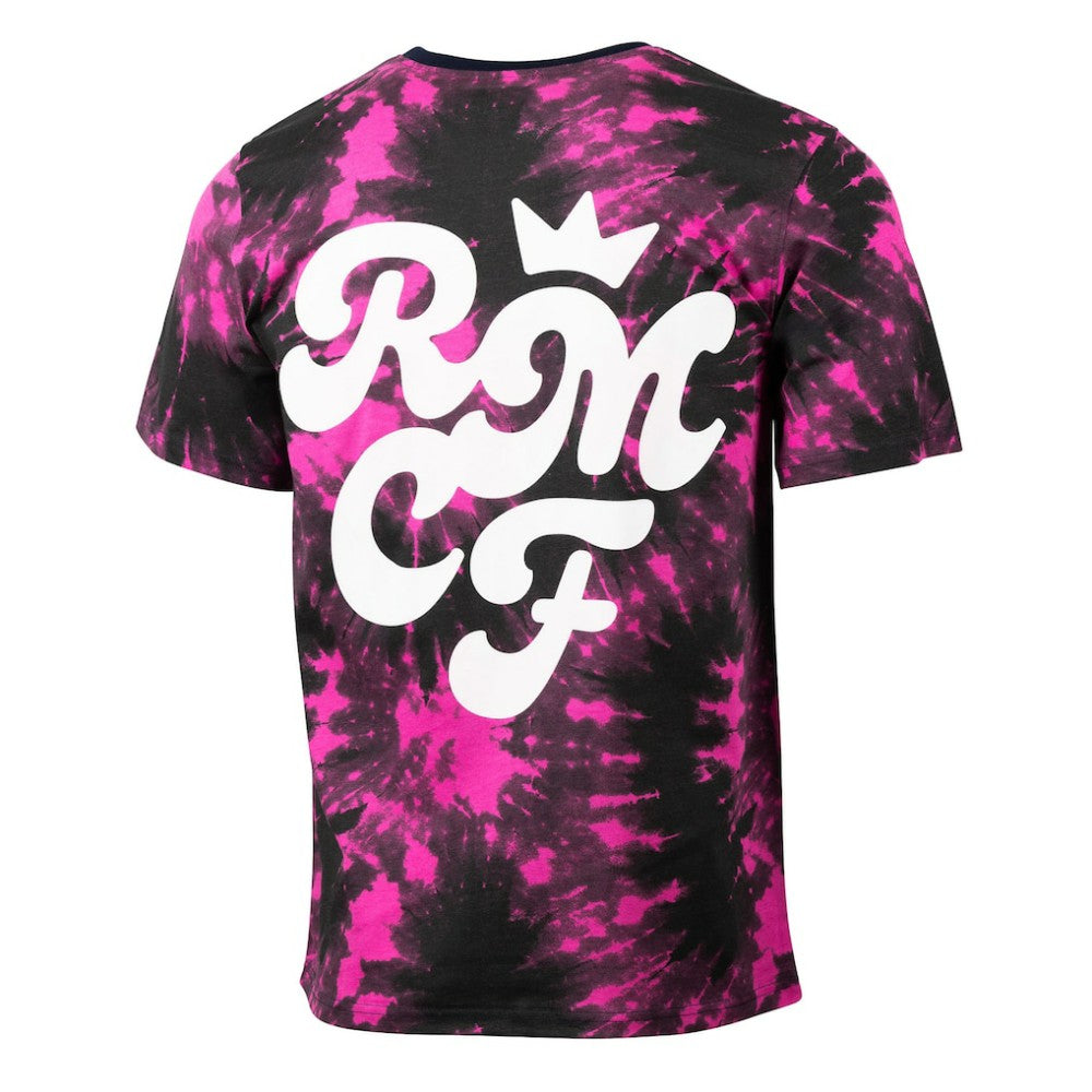 Real Madrid Sport Design Sweden Relaxed Time Out Tie-Dye T-Shirt Black - FIFA World CUP