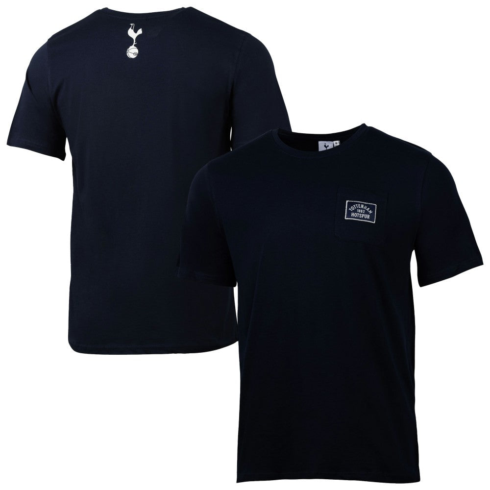 Tottenham Hotspur Sport Design Sweden Relaxed Post Match Pocket T-Shirt Navy - FIFA World CUP
