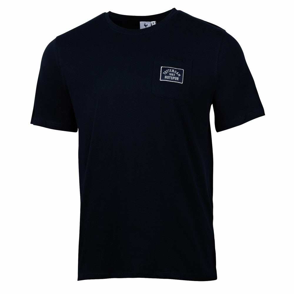 Tottenham Hotspur Sport Design Sweden Relaxed Post Match Pocket T-Shirt Navy - FIFA World CUP