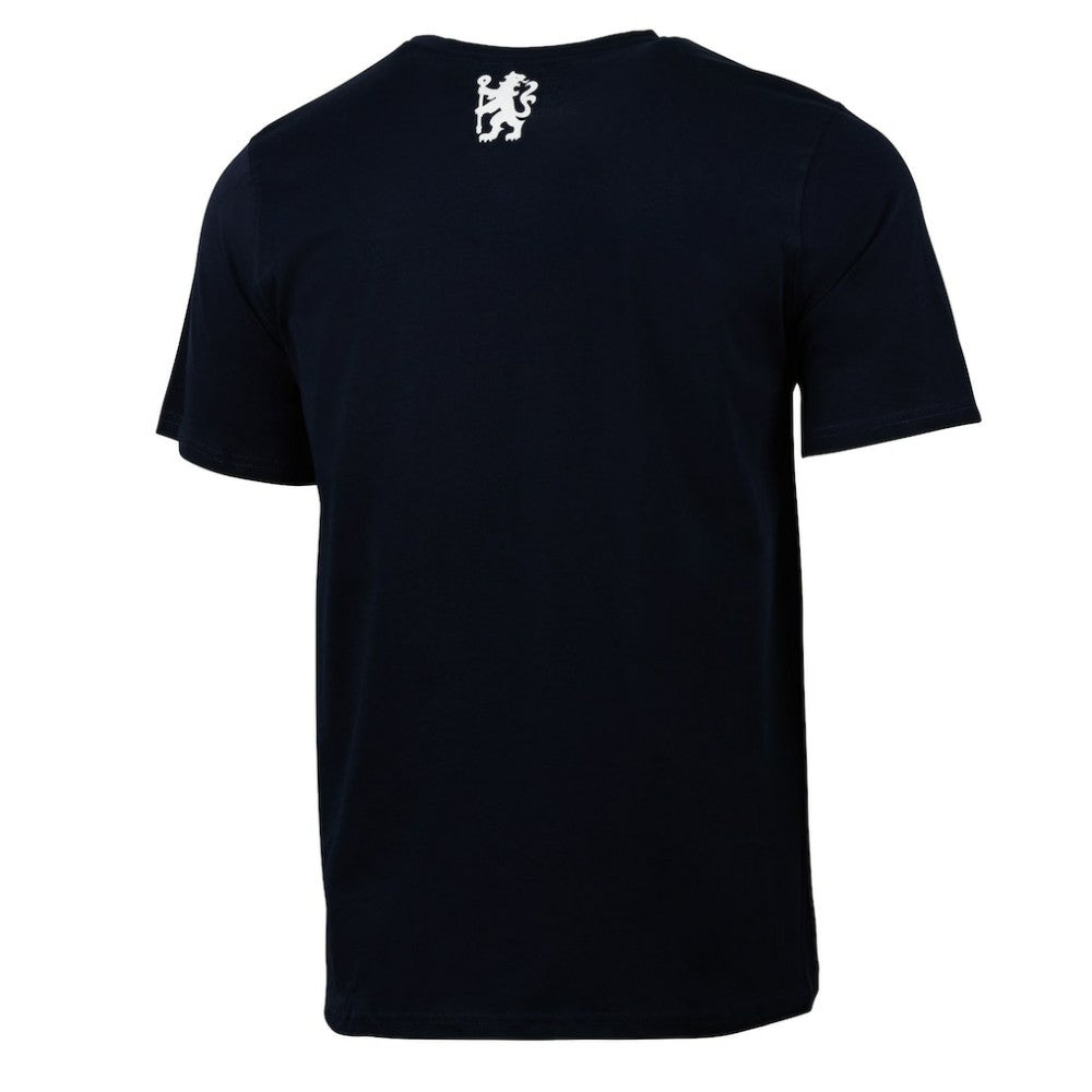 Chelsea Sport Design Sweden Relaxed Post Match Pocket T-Shirt Navy - FIFA World CUP