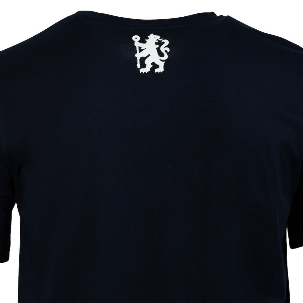 Chelsea Sport Design Sweden Relaxed Post Match Pocket T-Shirt Navy - FIFA World CUP