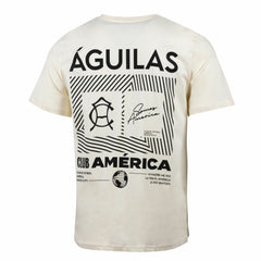 Club America Sport Design Sweden Everyday Relaxed T-Shirt Cream - FIFA World CUP